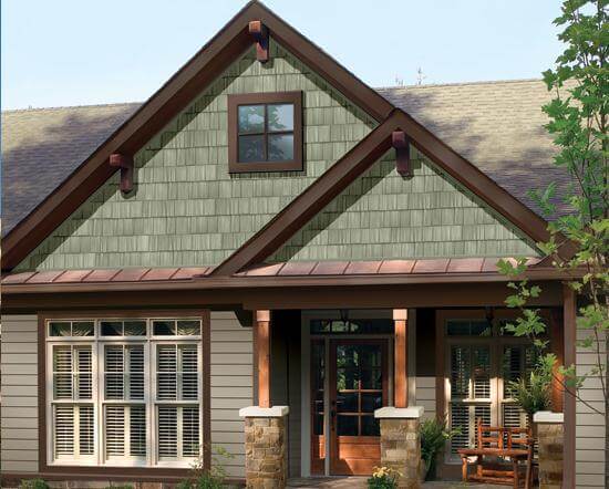 Split Shake Siding